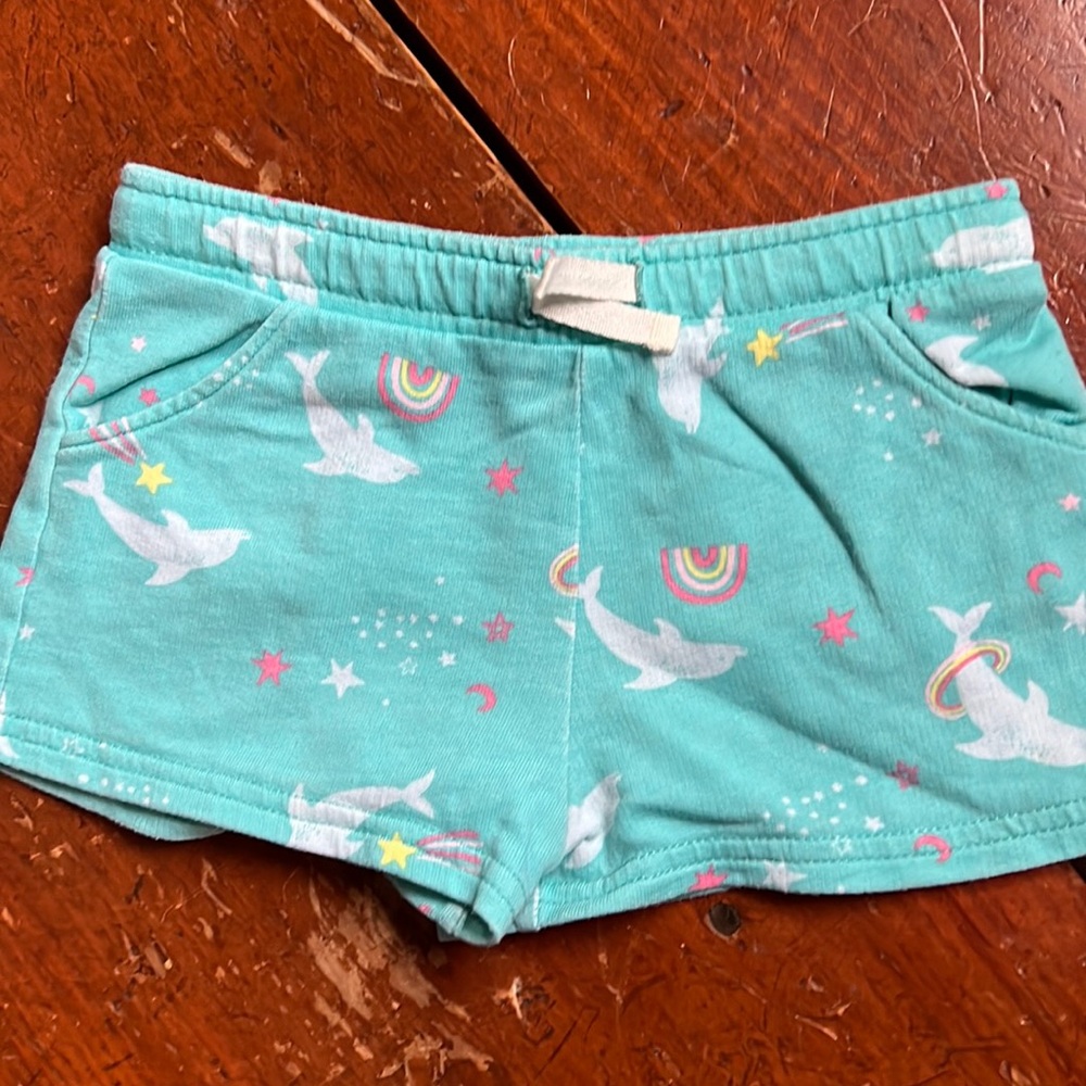 Dolphin and Rainbow shorts